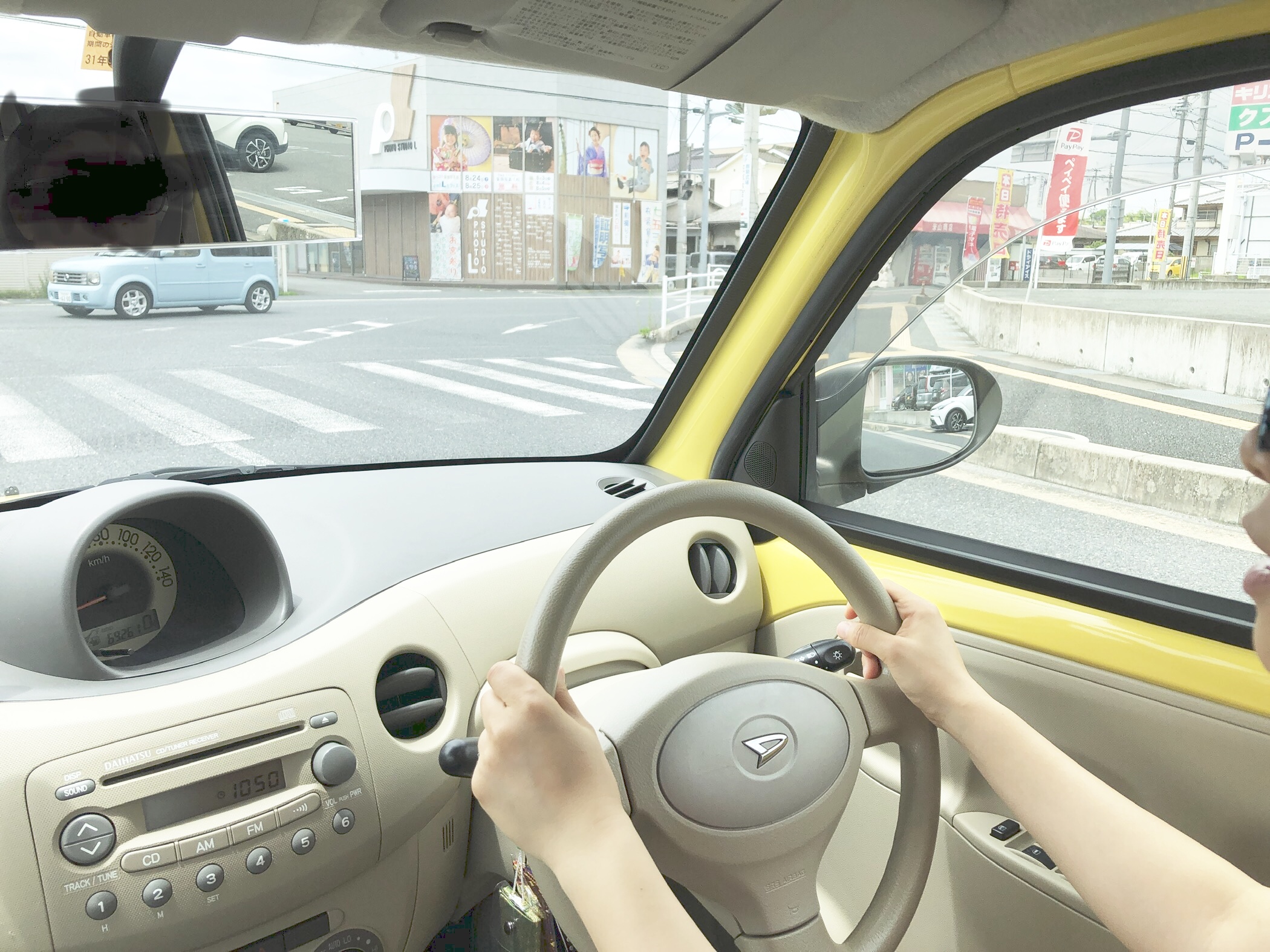 30代女性 奈良県奈良市ペーパードライバー講習  ダイハツ エッセ